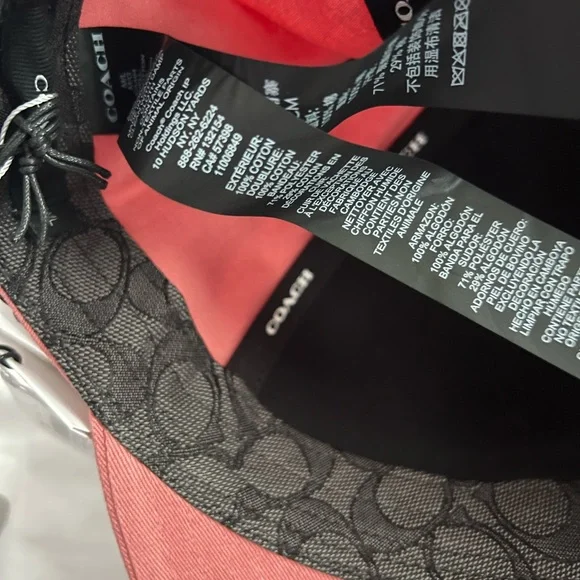 Coach Pink Baseball Cap - Picture 7 of 8